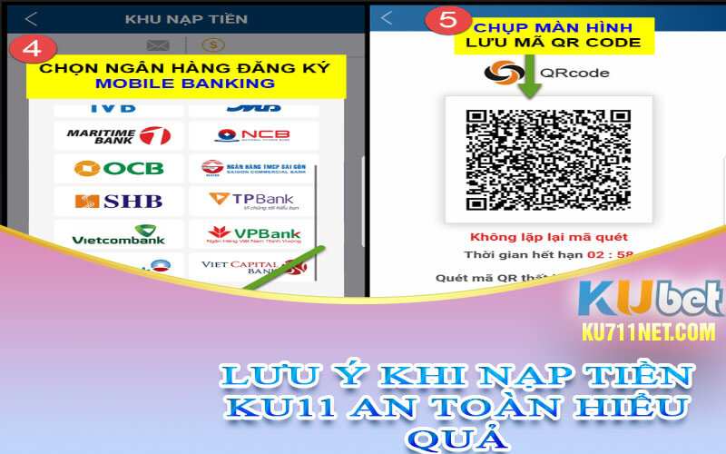 Lưu ý khi nạp tiền Kubet an toàn hiểu quả